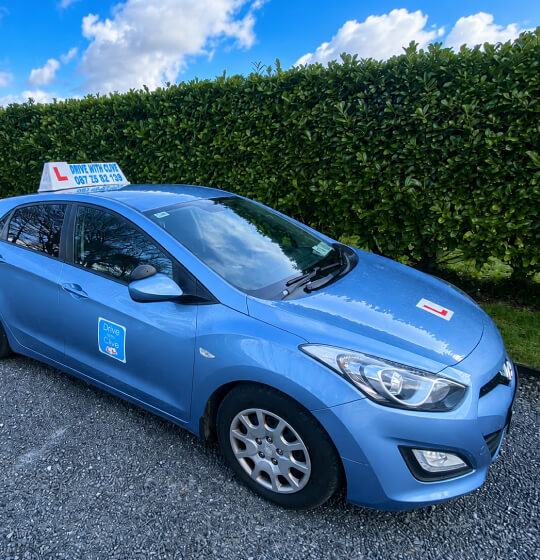 Drive with Clive car and trailer used for trailer (BE) test lessons